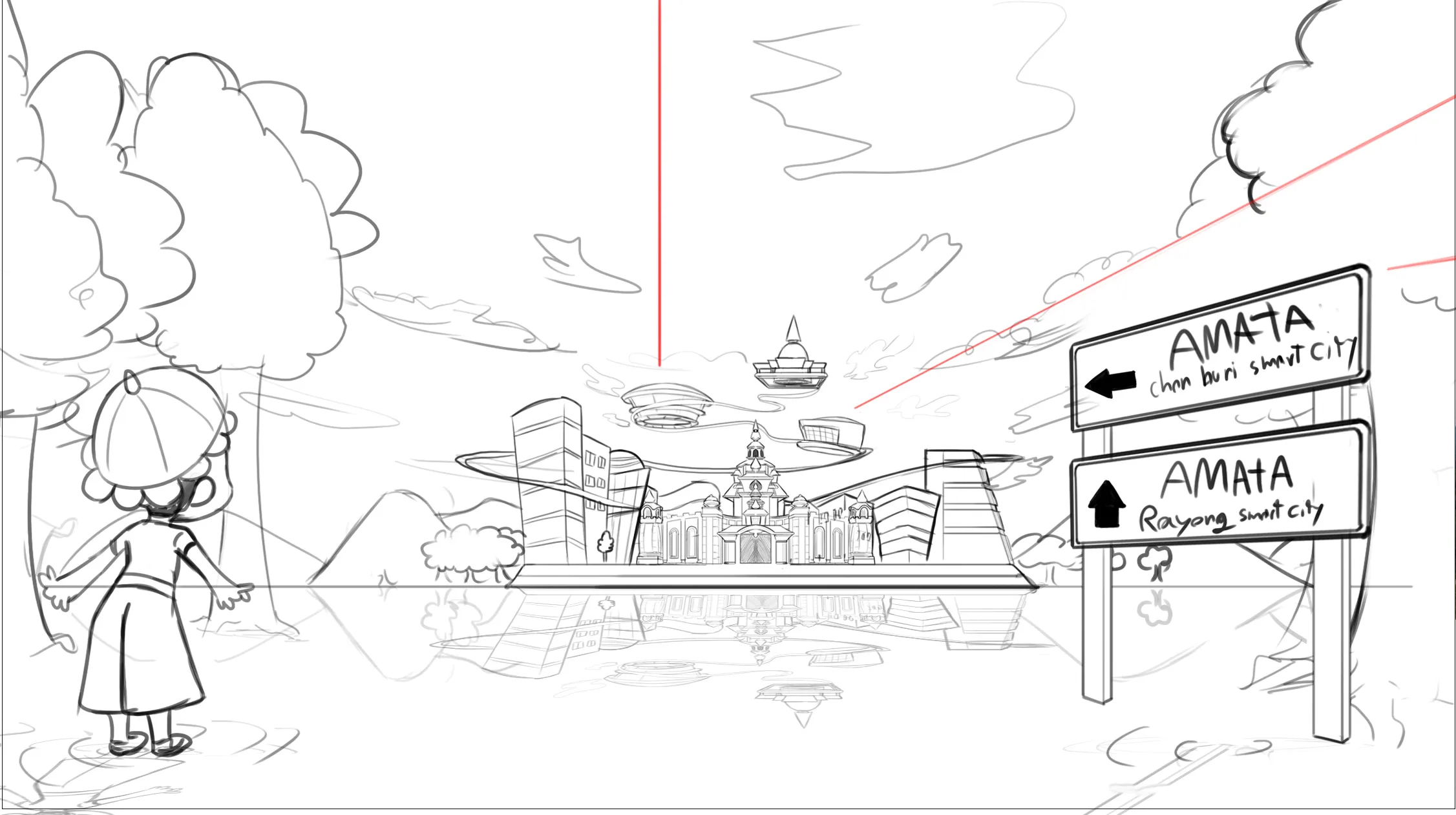 Chon buri concept art