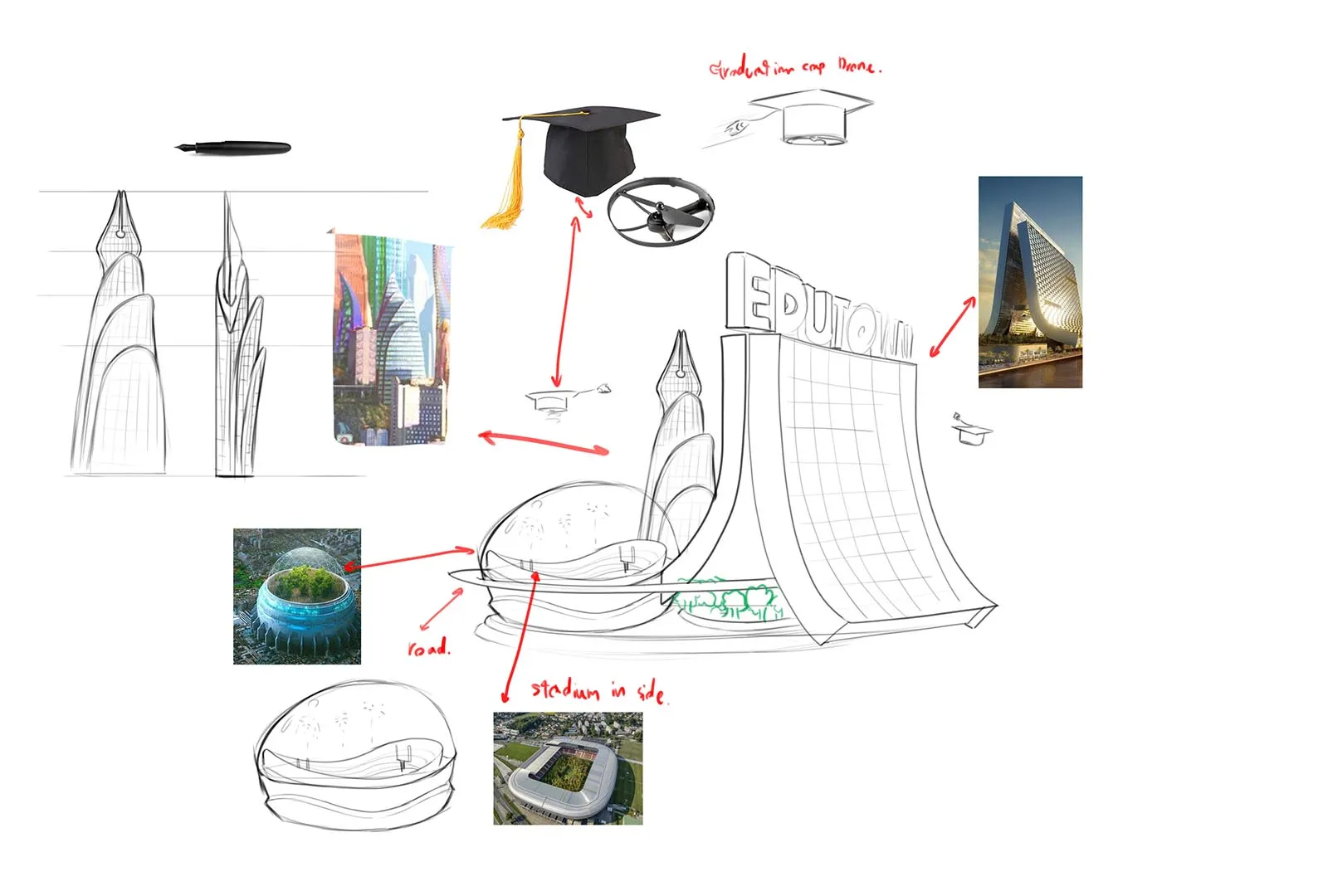 Edutown concept art