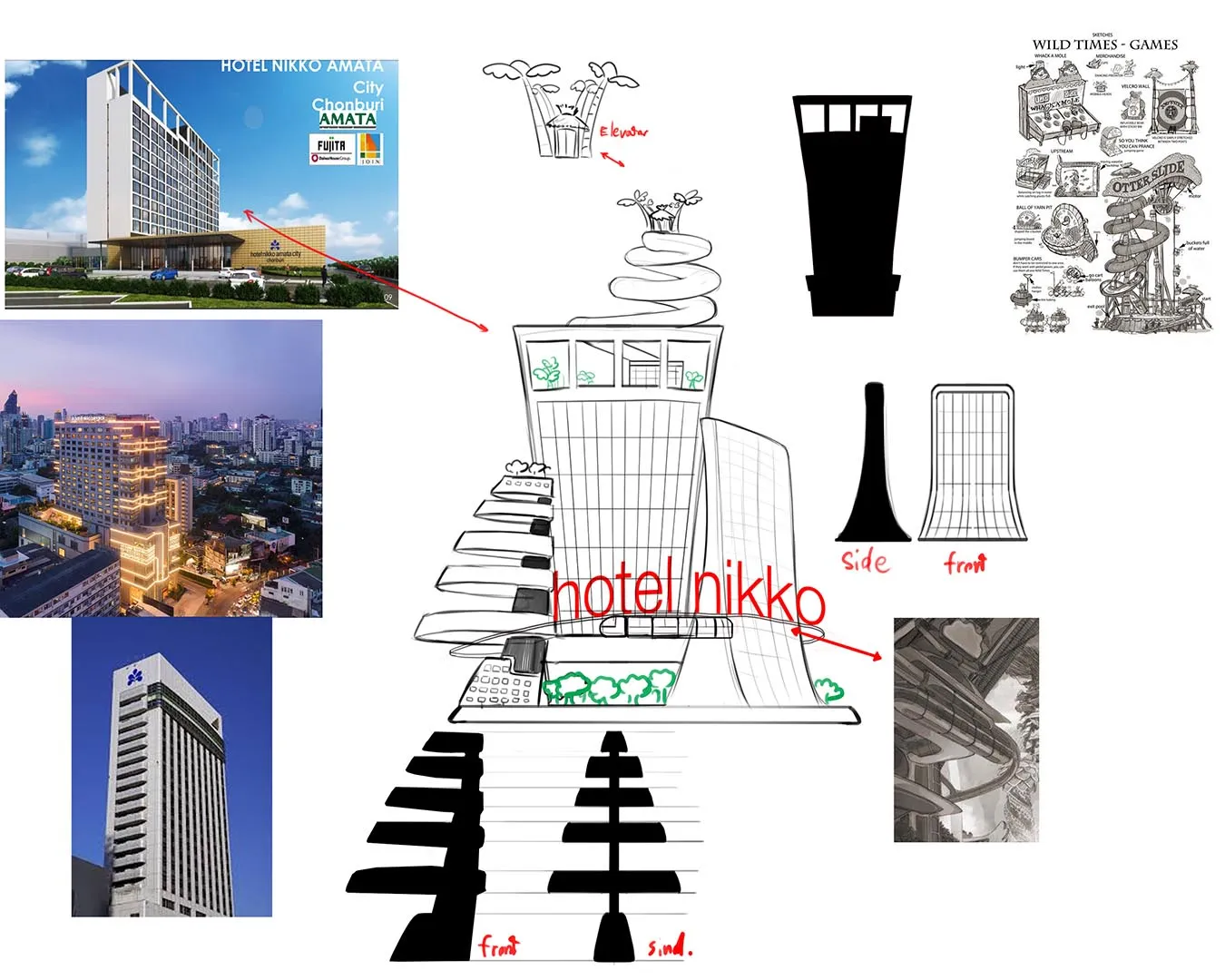 Hotel Nikko concept art