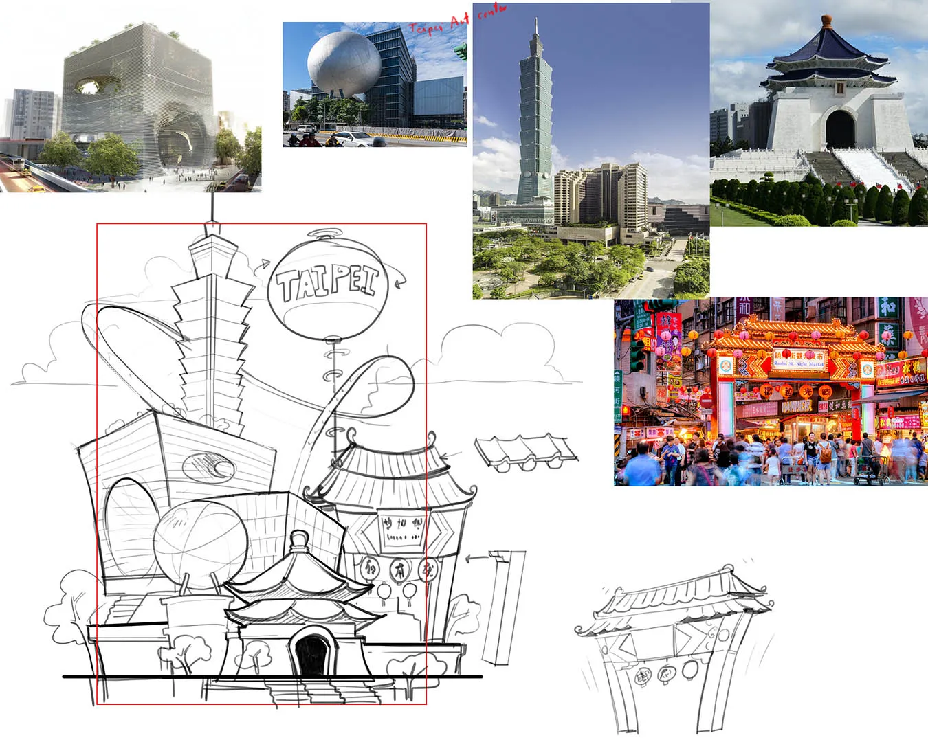 Taipei concept art
