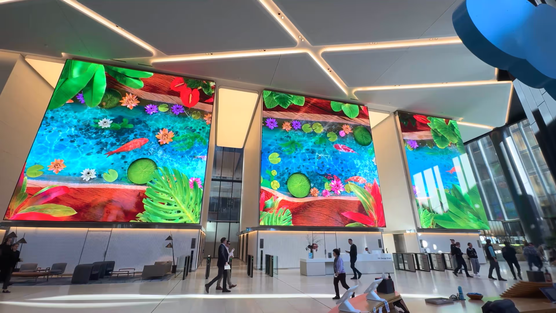 2D animated title slide