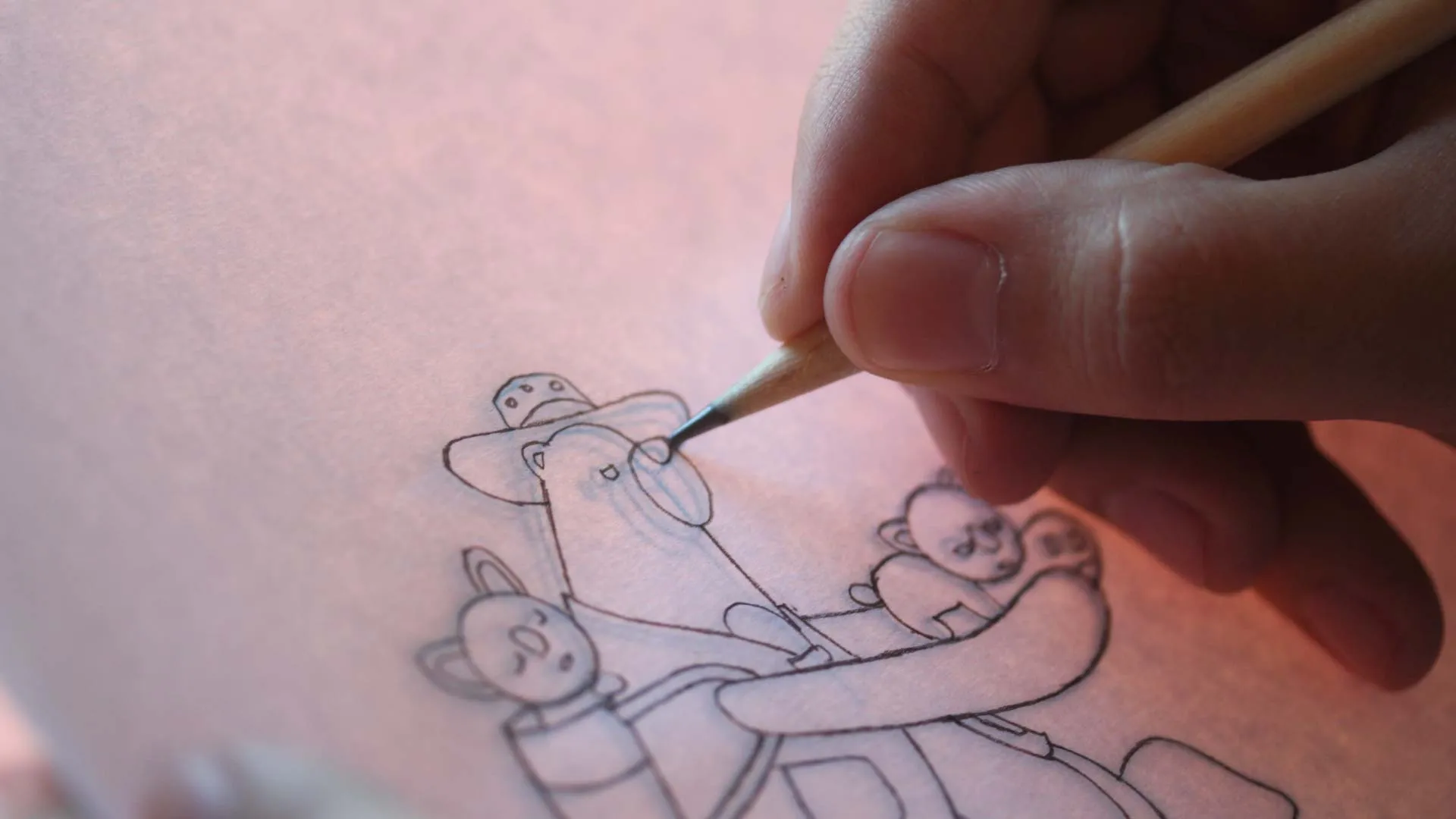 Pencil line animation