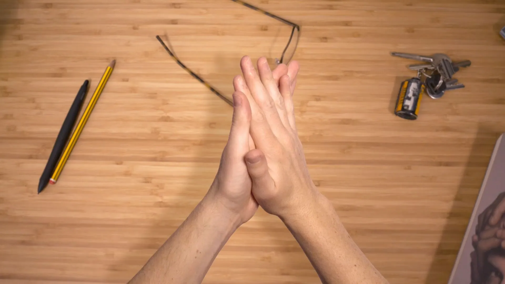 Stop-motion hands