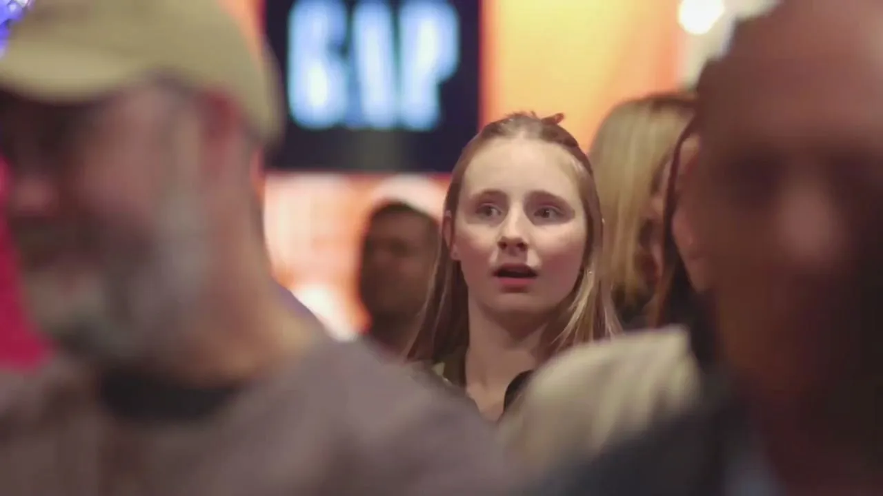 amazed audience reaction